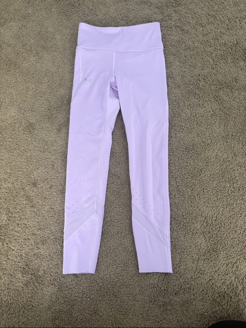 Under Armour Pastel Lavender Athletic Leggings
